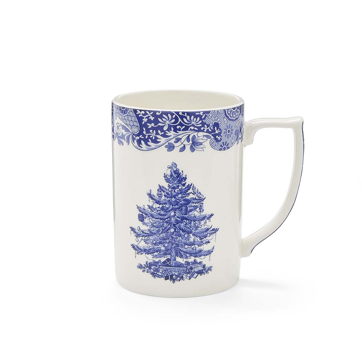 Blue Italian Christmas Tree Mug image number null